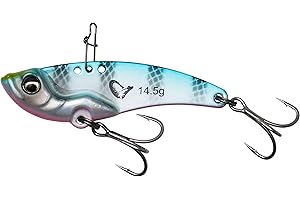 SAVAGEGEAR Savage Gear VIB Blade Leurre à rayures Bleu 4,5 cm