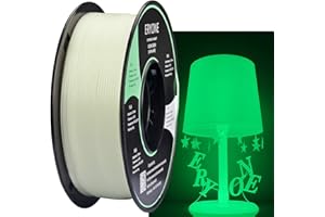 ERYONE Filamento PLA De 1,75 mm - Filamento Especial De ImpresióN 3D PLA De 1,75 mm Para Impresoras 3D Y BolíGrafos 3D, Tolerancia: ±0,03 mm 1 Kg (2,2 Libras)/Carrete,Resplandor Verde