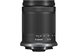 Canon Obiettivo RF-S 18-150mm F3.5-6.3 IS STM - Obbiettivo Zoom con Stabilizzatore Ottico a 4,5 Stop | Compatibile con Fotocamere Canon Sistema EOS R
