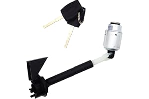 HISports 1355231 Bonnet Release Lock Latch Catch Repair Set Compatible with Ford Focus MK2 2004 2005 2006 2007 2008 2009 2010 2011 2012 Hood Release Latch Repair Kit with 2 Keys