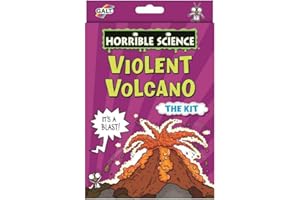 Galt Toys, Horrible Science - Violent Volcano, Science Kit for Kids, Ages 8 Years Plus