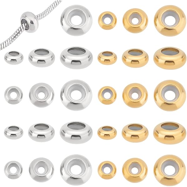 Yapamu Catena Di Sicurezza Ape Per Bracciale Pandora-925 Argento Sterling Clip Lock Stopper Charm Spacer - 7