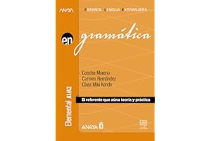 Gramática. Nivel elemental A1-A2 (Ed. 2022): Gramatica - nivel elemental A1-A2 con soluciones (202 (Anaya ELE EN)