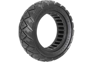 Prodrocam Neumáticos sólidos para Kukirin G2 Pro (versión nueva) 9 x 3,0 – 5,5 pulgadas (nueva versión) neumáticos de repuesto neumáticos de goma maciza, neumáticos delanteros y traseros (negro, 1