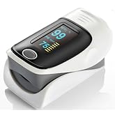 MAYMOC Pulse Oksimetre Evde Sağlık Bakımı Parmak Ucu ve Fitness Monit&ouml;r&uuml; (Gri)