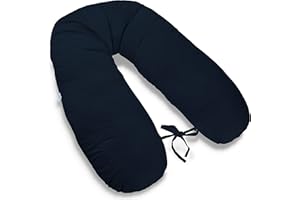 ‎EKM TRADE 170cm XXL Stillkissen Schwangerschaftskissen Lagerungskissen Seitenschläferkissen große Farbwahl Handmade Baumwolle 100% aus Zertifizierte Materialien ekmTRADE (16)