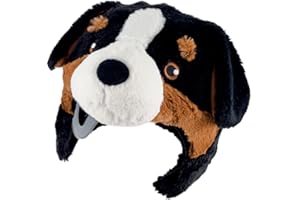 CRÉATIONS DANI Couvre Casque Peluche Bouvier Bernois Dani Creations