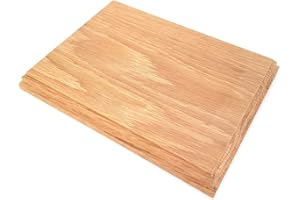 METACON Solid Oak Rectangular Base 150 x 200 x 20 mm / 6 x 8 x ¾ inch