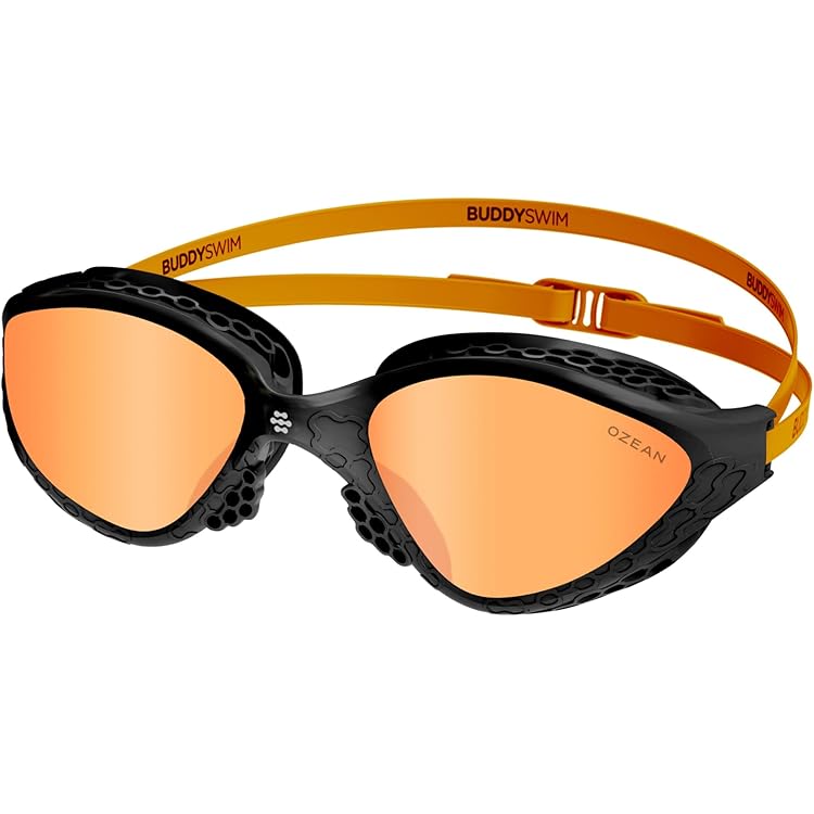 BUDDYSWIM Swimming Goggles OzeanX, Antifog With Panoramic XVISION - View #4