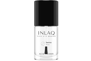 INLAQ® Primer Ongle Gel UV - Ultra Bond - Acid Primer vernis semi permanent en acrylique gel ongles en gel Sans Hema - 7ml