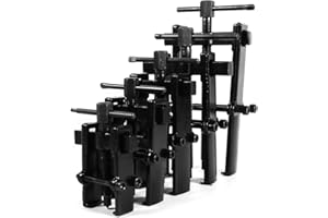 Greensen Two Jaw Bearing Gear Puller Remover Hand Tool Removal Kit Twin Legs Gear Removal Hand Tool Gear Puller Set Removal Kit for Motorcycle Car Auto, Automotive Flywheel 2.5" (35 * 45)