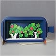 Message in A Bottle 3D Pop Up Greeting Card - Lucky Cats & Ladybirds