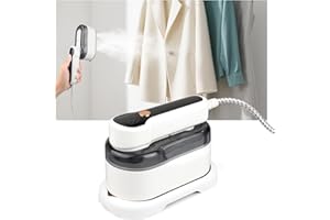 H8W8H Clothes Steamer,2-in-1 Handheld Steamer for Clothes, Garment Steamer for Wrinkle Removal,Travel Steamer with LCD Screen for Home, Office & Travel
