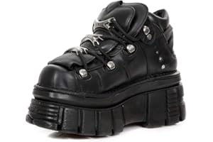 New Rock M. 106-s29, Derbys Mixed, czarny