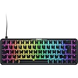 Fnatic STREAK65 - Tastiera da Gioco Meccanica RGB retroilluminata a LED - Switch Speed Silver - Versione Piccola, compatta e 