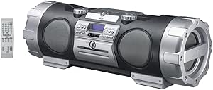 JVC RV-NB 10 B CD-Radiorekorder schwarz/Silber