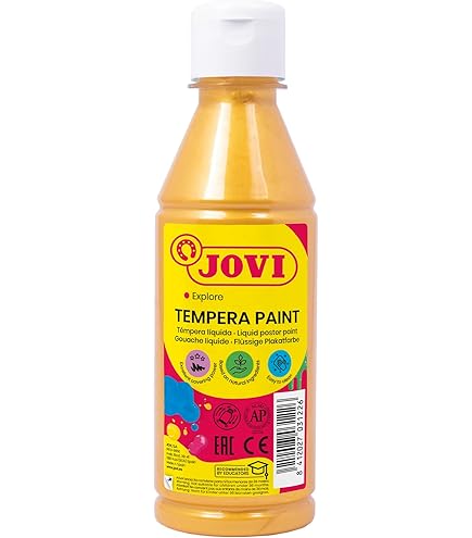 Caja 6 Botellas 125 Ml De Témpera Colores Surtidos Milan