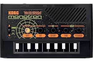 Korg DKO Monotron-Verzögerungs-Miniatur-Synthesizer Schwarz