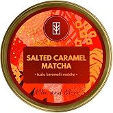 Mim and More Salted Caramel Matcha - Tuzlu Karamel Aromalı Matcha, 25 Gr