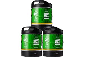 ‎PERFECTDRAFT Bier PerfectDraft 3 x 6-Liter Fässer Bier. Bier passend für Zapfanlage für Zuhause. Inklusive 15euros Pfand. (Goose Island IPA)