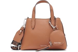 Calvin Klein Women's Millie 2 in 1 Triple Compartment Mini Satchel Crossbody Millie 2 in 1 Triple Compartment Mini Satchel Crossbody