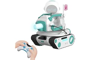 ENERGIZE LAB Panxer - RC Battle Tank für Eilik Roboter, Crawler Auto Spielzeug mit LED Lichtern und 2.4Ghz Fernsteuerung, Geschenke für Jungen & Mädchen, Eilik Nicht in diesem Artikel enthalten.