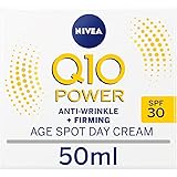NIVEA Q10 Power Anti-Wrinkle + Firming Age Spot Day Cream SPF30 (50 ml), Anti-Ageing Face Cream with Creatine & Coenzyme Q10,