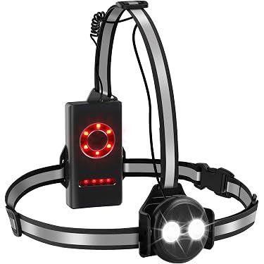 Faro Frontale LED Ricaricabile USB Con Sensore Di Movimento - 1200mAh - Foto 3