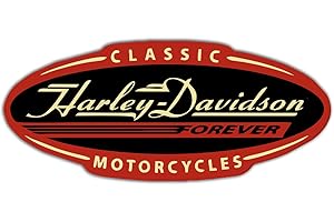 STICKERGREEN Harley Davidson Vintage Antigua Sticker, Pegatina, Autoadhesivo, Juego de 2, Varios tamaños