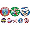 SuperStickers French Praise Stickers - Bumper Pack (1240 Stickers).
