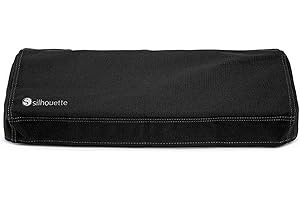 SILHOUETTE AMERICA Silhouettes Copertura-CAM4-BLK Cameo 4 Protezione Polvere Nero, Carta