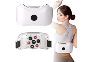 EZNAOBO Elektrischer Kabelloser Bauchmassagegerät, Kabellos Massagegerät mit 3 Massagemodi, Wiederaufladbar Bauch Trainingsgerät, EMS Bauchmuskeltrainer für Männer Frauent, verbesserte Haltung