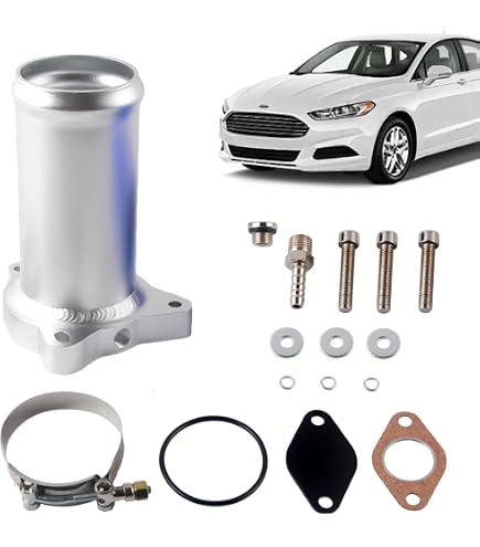Kit Suppression EGR 57mm - Améliorez Performances & Réduisez Fumée Sur 1.9 TDI 130/160 CV (Argent)