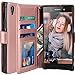 Produktbild Xperia XA1 Ultra Hülle, LK Luxus PU Leder Brieftasche Flip Case Cover Schütz Hülle Abdeckung Ledertasche für Sony Xperia XA1 Ultra (Rose Gold)