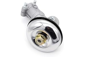 Renvoi d'angle Debroussailleuse 26mm /28mm, Tête d'engrenage Debroussailleuse Universelle Boîte de Vitesse de Tondeuse à Gazon pour Coupe Herbe/Tronconneuse (26mm, Rond de 9 Dents)