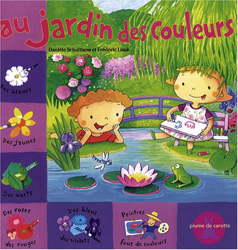 couverture de : Au jardin des couleurs