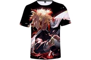 Silver Basic Unisexe Tshirt Cartoon Japanese Cartoon Katana Tanjiro Costume Maglietta Vestito