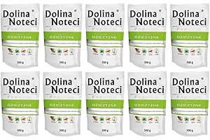 Dolina Noteci Mokra karma premium dla psów, dzikie mięso, bezglutenowa, 10 x 500 g