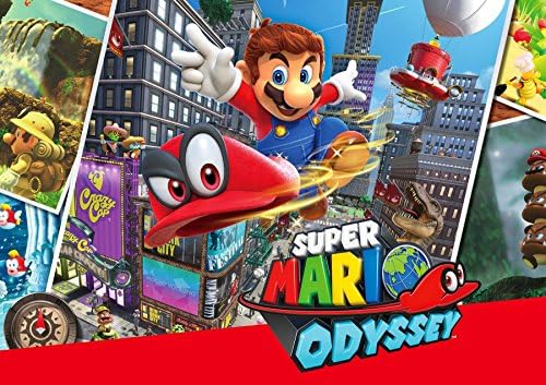 Super Mario Odyssey Poster