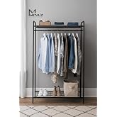 Metaliz Concept Metal Elbise Askılığı & Ayakkabılık &ndash; Taşınabilir Giyim Organizeri Raflı