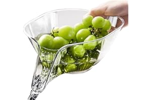 LEVABE Spülbecken-Sieb, Abtropffläche, Gemüse-Abflusskorb, Obst-Aufbewahrungsbehälter, multifunktionales Spülkorb-Sieb, Gemüse-Obst-Waschschüssel für Küchen-Organizer