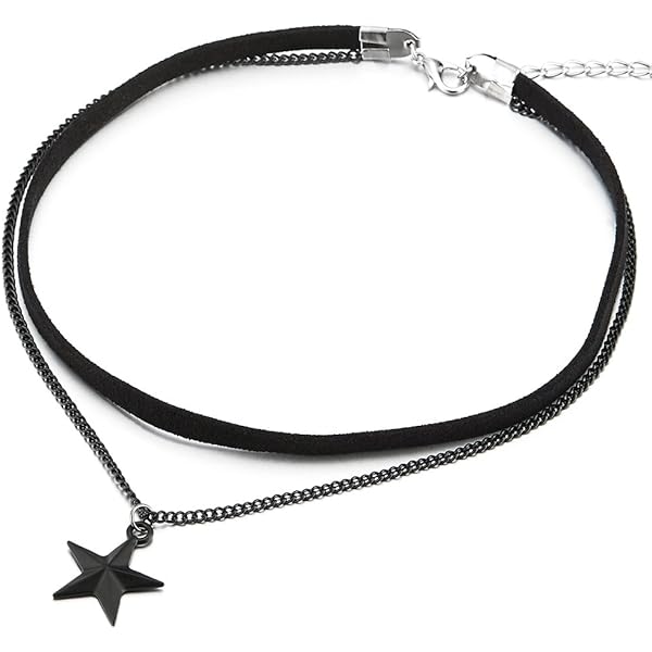 Schwarzer Samt Choker WEILIRIAN Samt Choker Halsket Produktbild-Vorschau 4