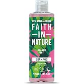 FAITH IN NATURE %99 Doğal Besleyici Şampuan T&uuml;m Sa&ccedil; Tipleri İ&ccedil;in (Ejder Meyvesi, 400 ml)