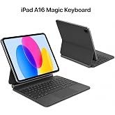 Fogy Apple Ipad 11 A16 11.Nesil/10.nesil 2022/2025 i&ccedil;in Uyumlu X8 Magic Touchpad Işıklı T&uuml;rk&ccedil;e Q Klavyeli Kılıf A3355 A3354 (