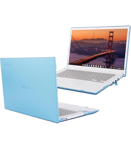 MOSISO Custodia Rigida Trasparente Compatibile Con ASUS Zenbook 14 Pollici (2024/2025/2026, UX3405C) – Sottile, Leggera E Con Panno In Omaggio - 2