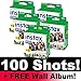 Produktbild Fujifilm Instax Wide Film Bundle Pack (100 Aufnahmen) + Gratis Wand Album.