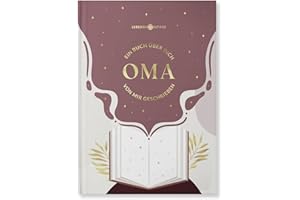 ‎LEBENSKOMPASS Lebenskompass “Buch über Oma” - Personalisiertes Buch über Oma zum Ausfüllen und verschenken – Das perfekte Muttertagsgeschenk – Geschenk für Mama oder Oma zum Geburtstag, Muttertag