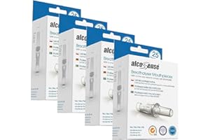 AlcoSense Excel, Pro & Ultra Mouthpieces (Pack of 100)