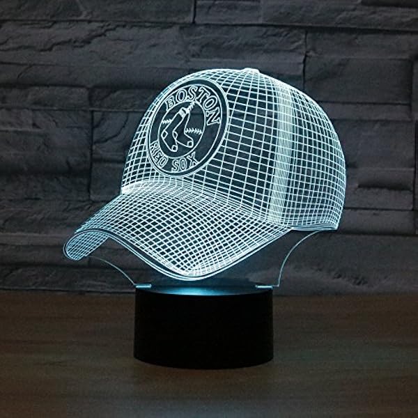 3D Illusion LED lamp -Baseball Cap with 