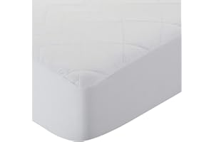 Pikolin Home - Protector de Colchón Acolchado Antialérgico 100% Algodón - Cubrecolchón - Transpirable, Confortable
